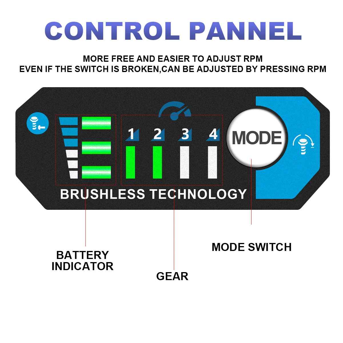 Udarni vijačnik 3100 Nm - 3/4" SET v kovčku
