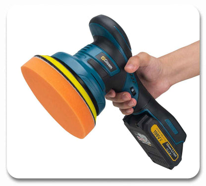 Akumulatorska polirka 150 mm – set z 2 baterijama