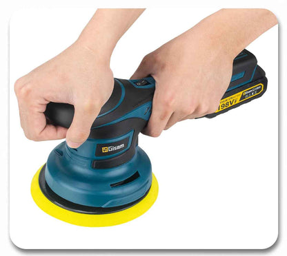 Akumulatorska polirka 150 mm – set z 2 baterijama