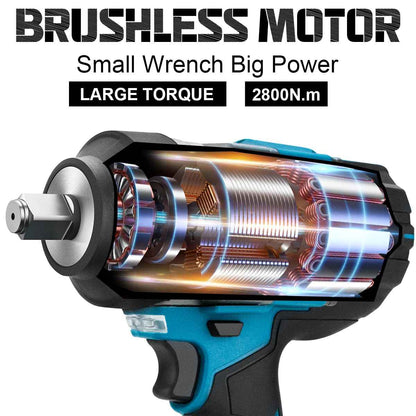 Udarni vijačnik 2800 Nm SET