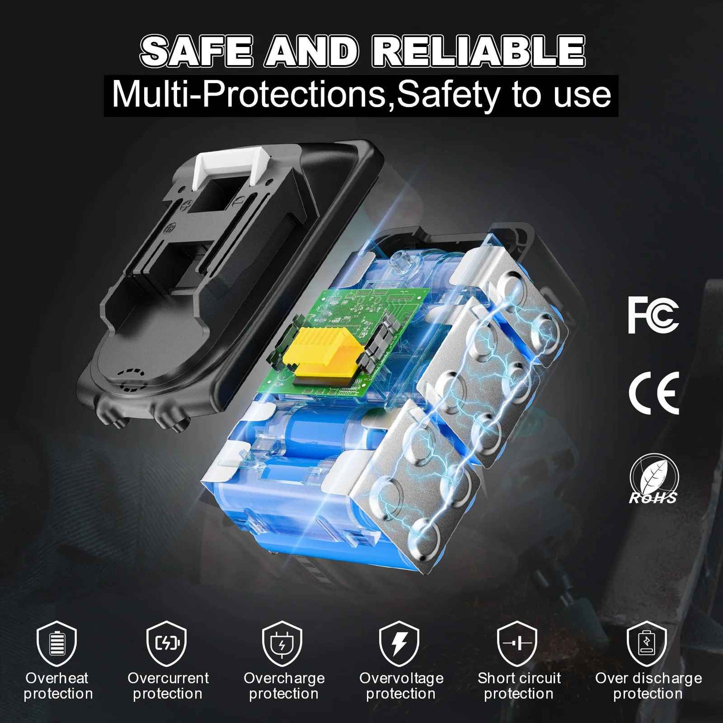 18V baterija za Makita orodja