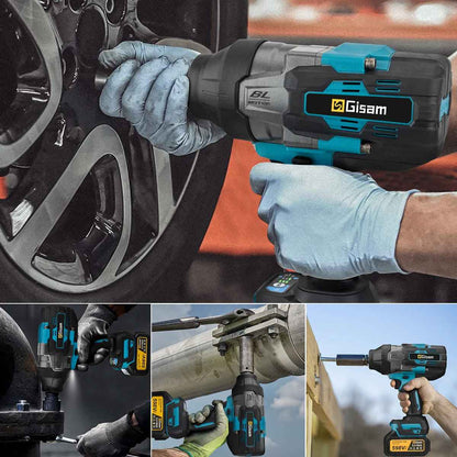 Udarni vijačnik 3100 Nm - 3/4" SET v kovčku