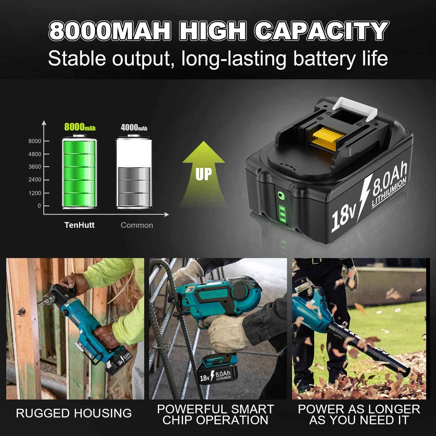 18V baterija za Makita orodja