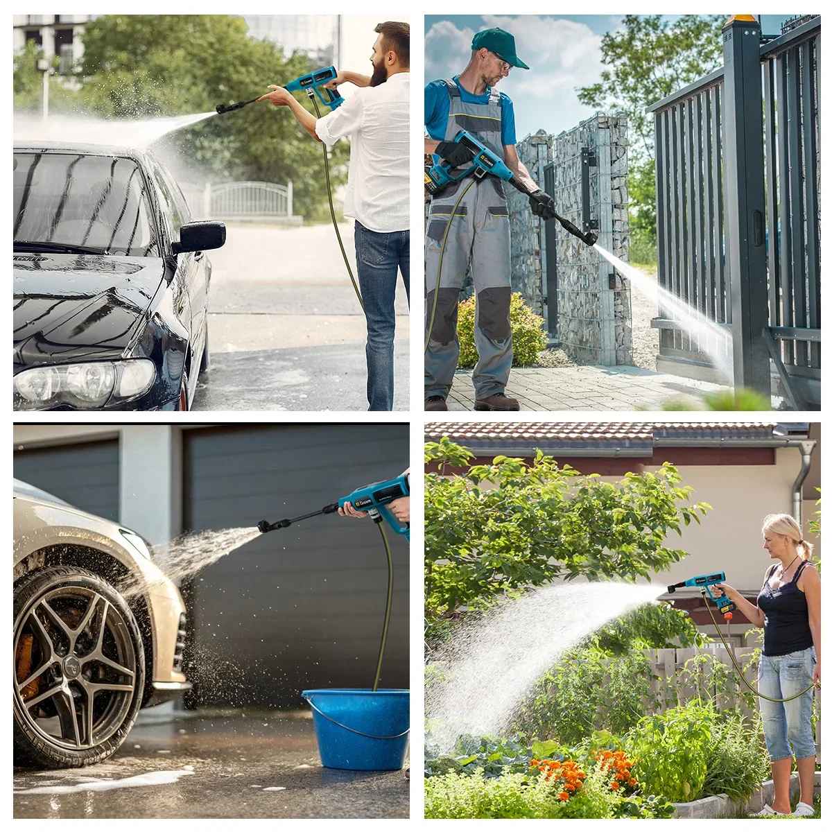 Brezkrtačni visokotlačni čistilec 250 bar