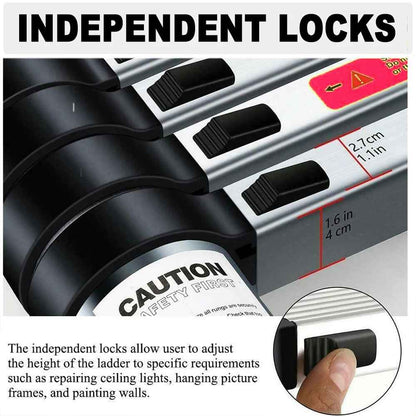 Teleskopska lestev 4,4m