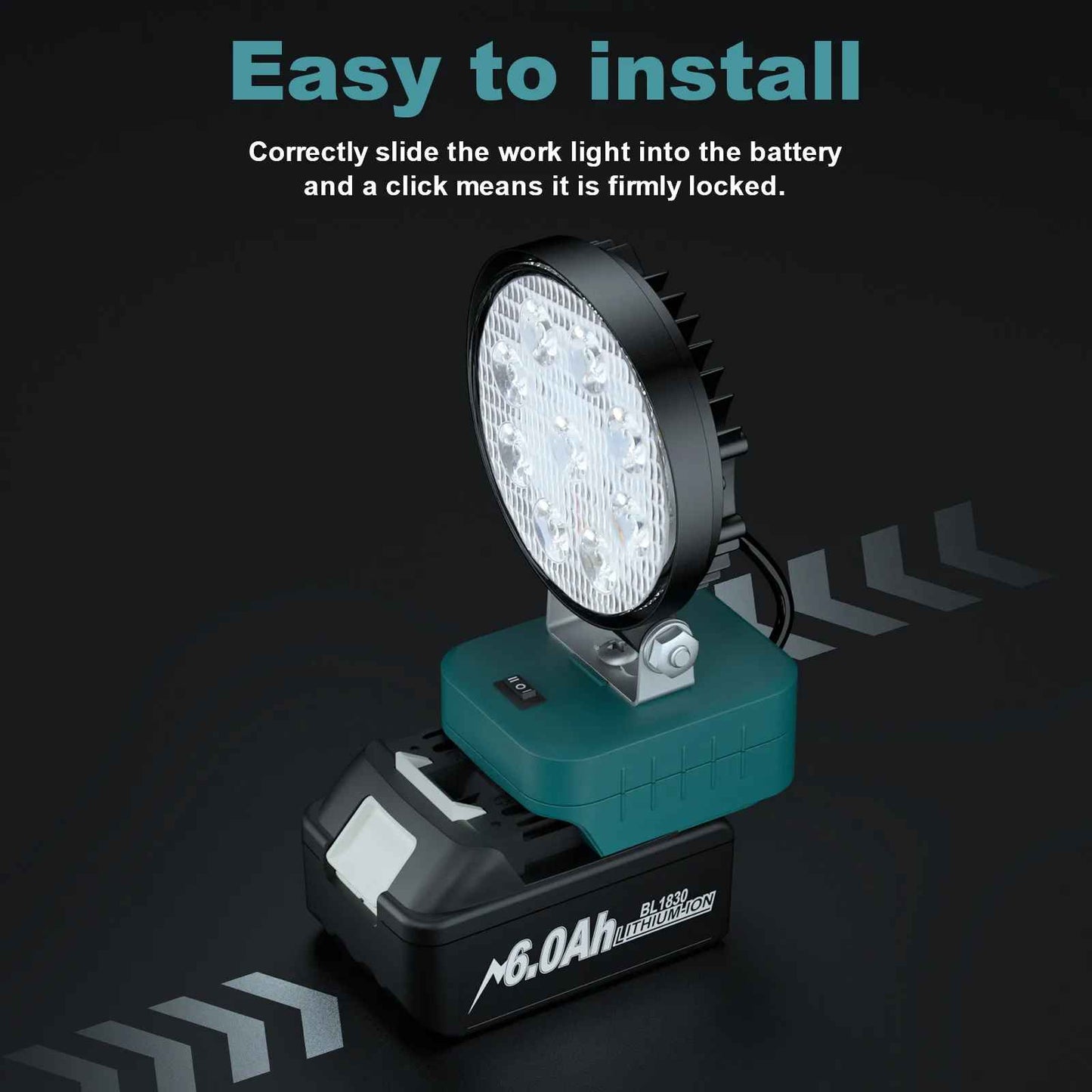 ProLED 27W delovna luč 18V