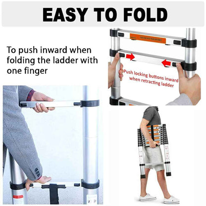 Teleskopska lestev 4,4m