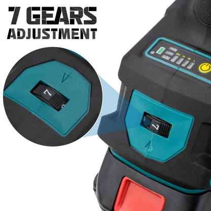 Kotni brusilnik 7 hitrosti SET