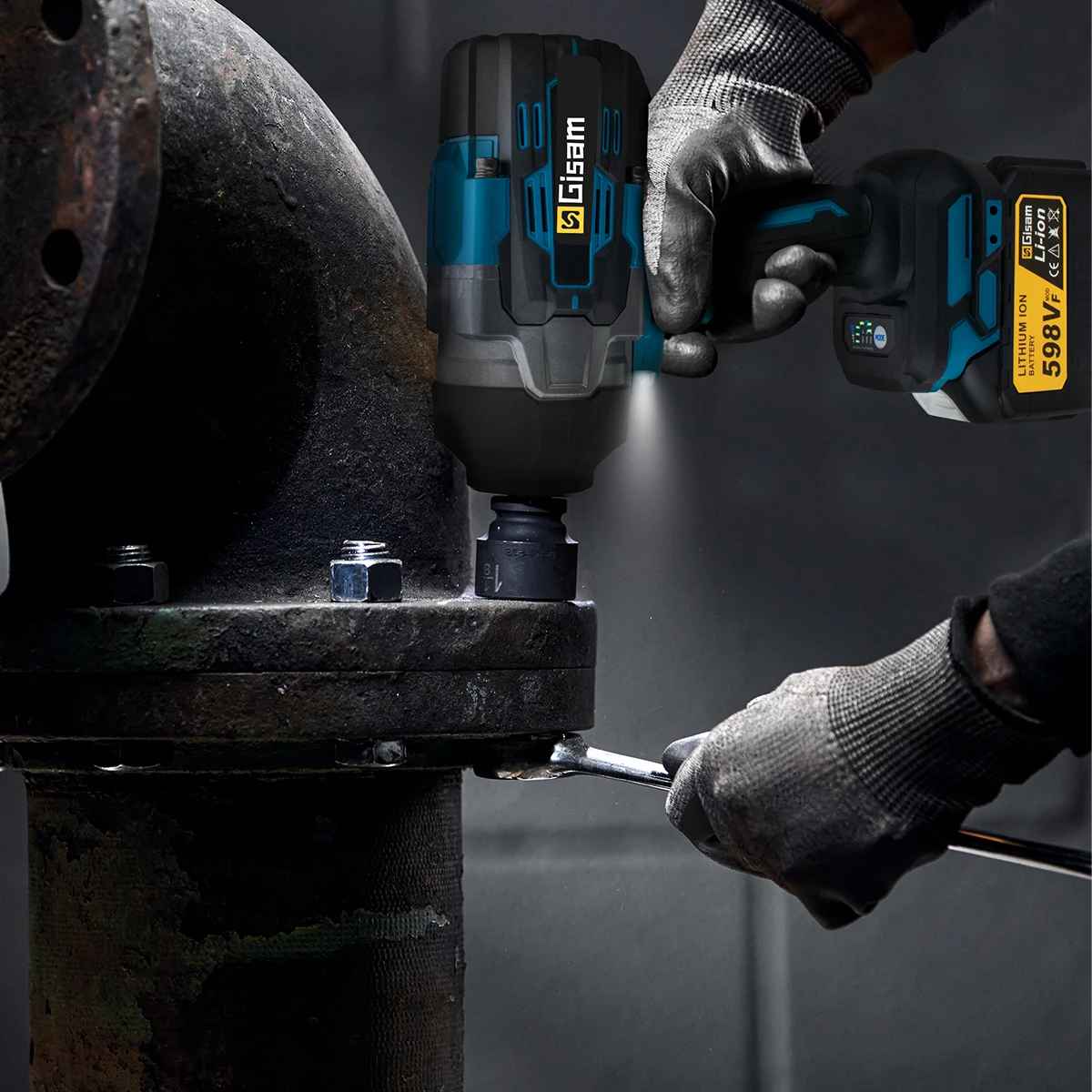 Udarni vijačnik 2800 Nm SET