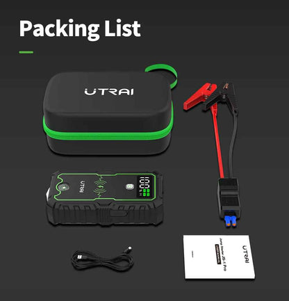 UTRAI JS-One Jump Starter 2500A – prenosni zaganjalnik in power bank (22 000 mAh)