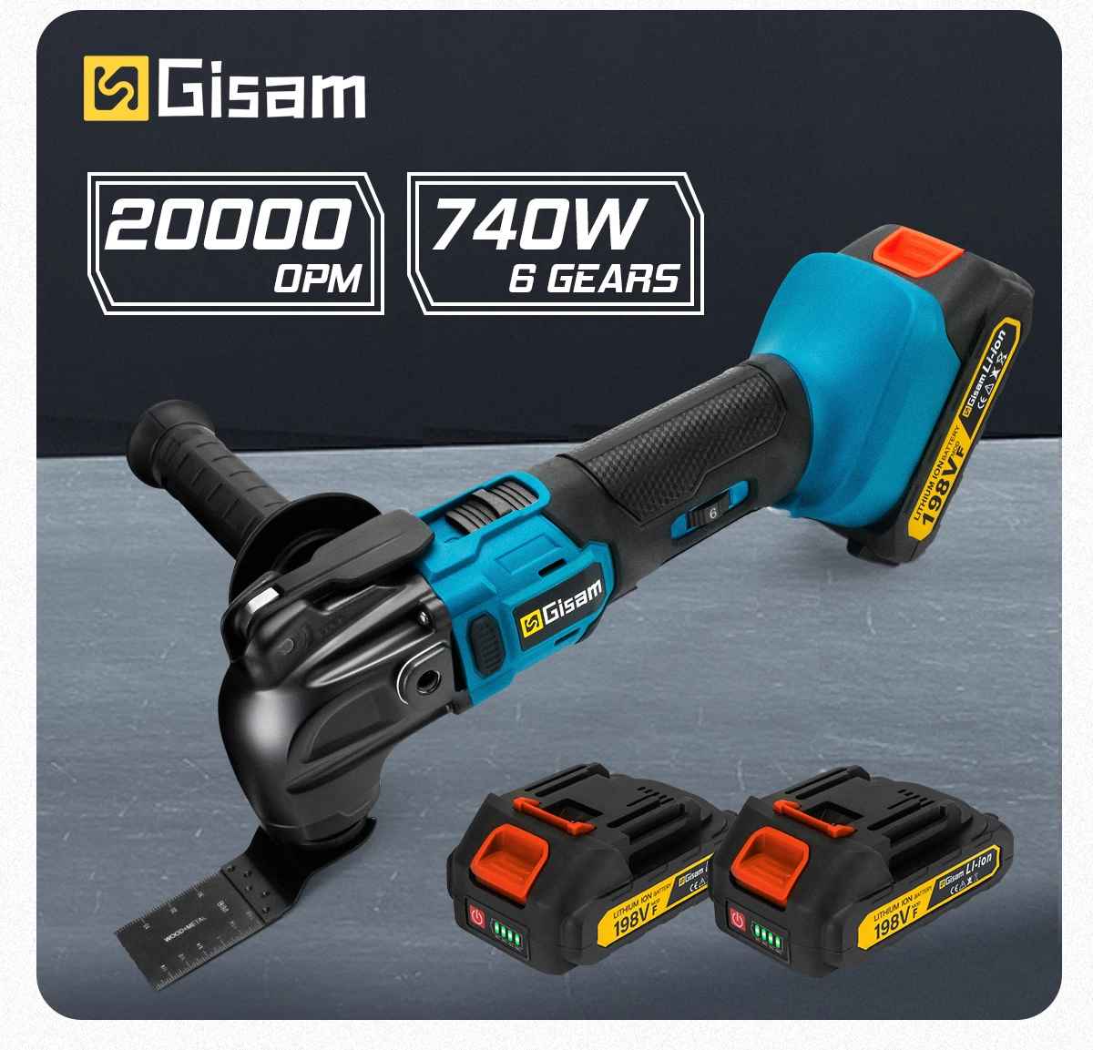 Akumulatorska oscilacijska žaga