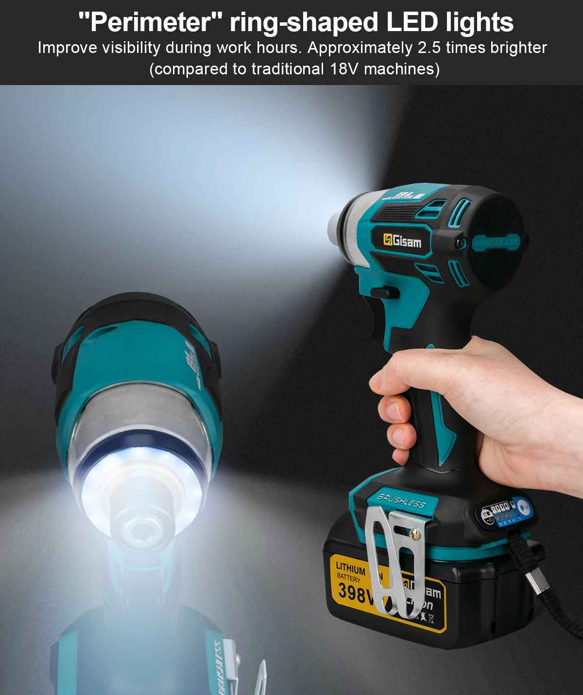 Brezkrtačni akumulatorski vijačnik