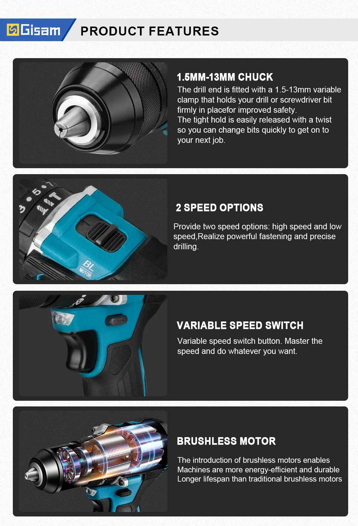 Akumulatorski udarni vrtalnik SET