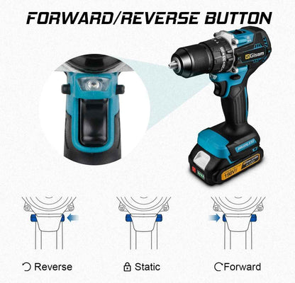 Akumulatorski udarni vrtalnik SET