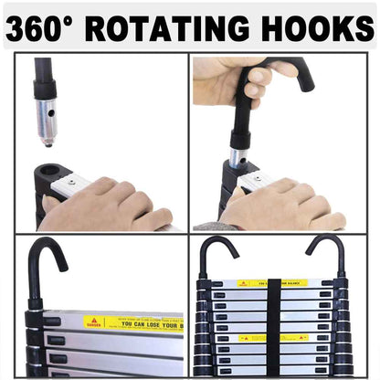 Teleskopska lestev 4,4m