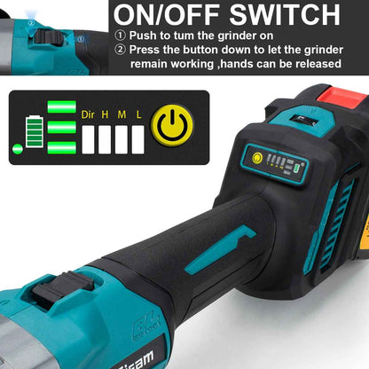 Kotni brusilnik 7 hitrosti SET