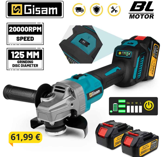 Kotni brusilnik 7 hitrosti SET