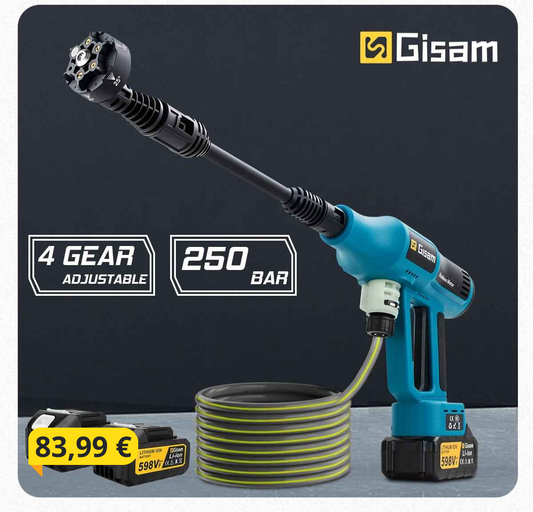 Brezkrtačni visokotlačni čistilec 250 bar